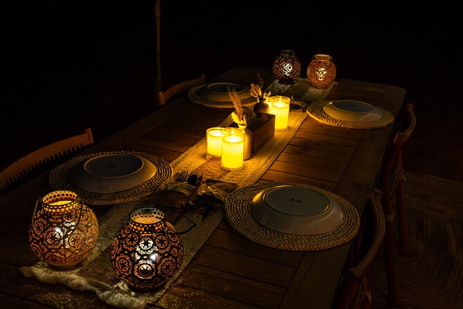 Private Dinner in the dunes in the Mleiha National Park - Nature walk through Mleiha flora and fauna, and why it is more than a break