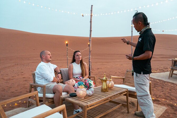 Private Dinner in the dunes in the Mleiha National Park - Private dune-side dinner: 3-course Arabic BBQ for your group