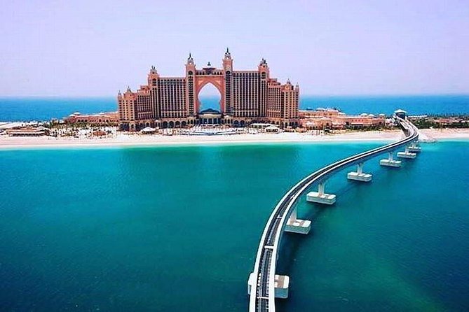 Private Dubai City Tour Including Monorail Ride and Burj Khalifa 'At the Top' - Burj Al Arab at Madinat Jumeirah: an iconic exterior moment