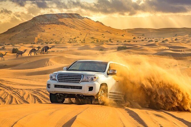 Private Evening Desert Safari with BBQ Dinner Dubai - Bedouin-style camp dinner: what you eat and what entertains you