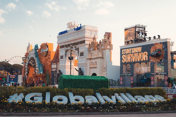 Private Half-Day Tour in Dubai Miracle Garden and Global Village - Hotel pickup and drop-off: the quiet win in a two-spot day