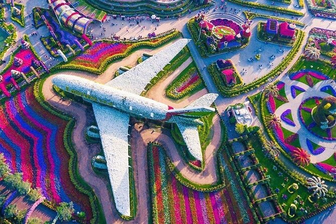 Private Half-Day Tour in Dubai Miracle Garden and Global Village - Price and value for $181.41 per person