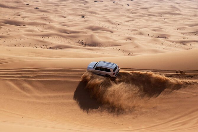 Private Morning Desert Safari: Camel Ride, Sandboarding Adventure - The Lahbab Desert Drive and Your 4x4 Pickup