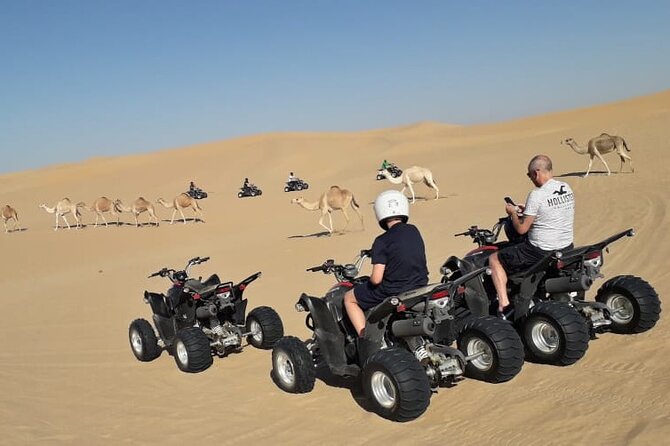 Private Quad Bike Tour through Deep Desert in Dubai - Gear, safety, and why helmets are non-negotiable