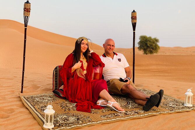 Private Red Dunes Desert Safari , BBQ Dinner and Camel ride - Entering the Red Dunes Safari, from Dubai Pickup to Your Own SUV Ride