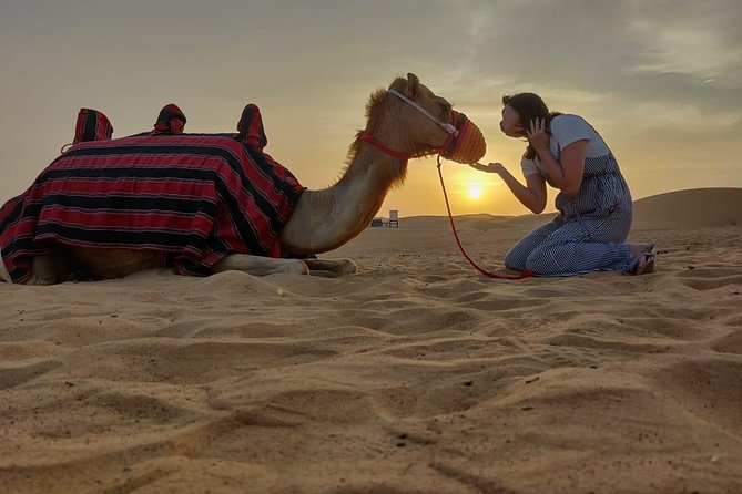 Private Red Dunes Desert Safari , BBQ Dinner and Camel ride - Short Camel Ride and Henna: Cultural Extras Without the Full-Time Commitment