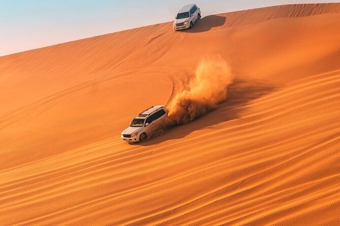 Private Tour at Desert Safari With Camel Ride & BBQ Dinner - Sand boarding and camel rides, included and surprisingly fun