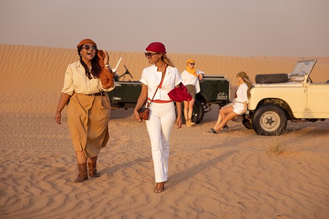 Private Vintage Land Rover Heritage Desert Safari- 4 Course Dinner & Activities - Emirati entertainment after dinner, drumming and Yola in context