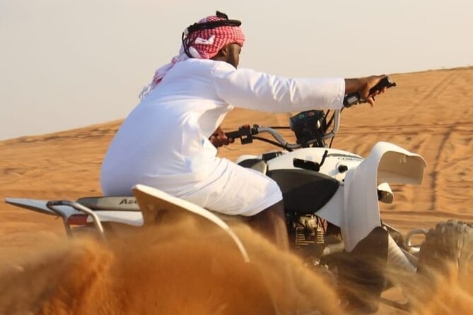 Quad Bike Dubai Desert Safari with BBQ Dinner Sandboard and Show - Key highlights to look for