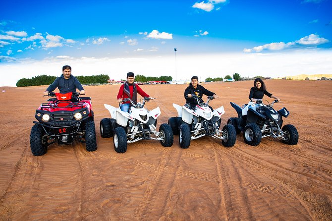 Quad Bike & Premium Desert Safari, with BBQ Dinner with 6 shows - From Dubai Pickup to Al Lahbab: What the 7.5 Hours Feels Like