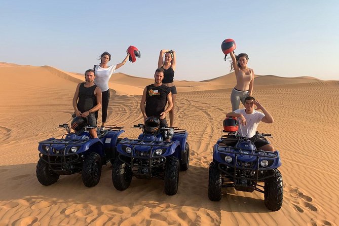 QUAD BIKE self Drive with Desert safari Full Program - Dubai Quad Bike Safari, The Whole Desert Day in One Ticket