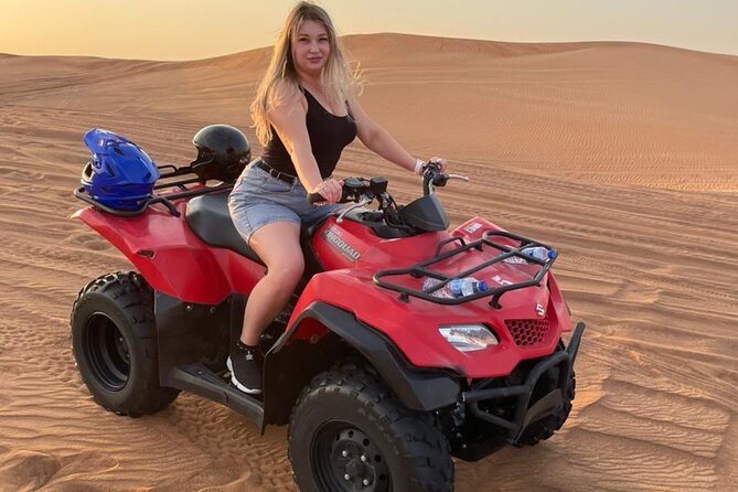 QUAD BIKE self Drive with Desert safari Full Program - Pickup, Timing, and Why the 2:30 PM Start Helps
