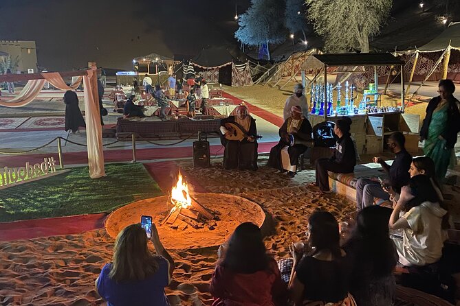 RAK Desert Safari and BBQ Dinner with RAK pick up - Henna, Welcome Treats, and the Camp “First 20 Minutes”