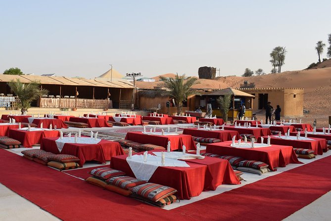 RAK Desert Safari and BBQ Dinner with RAK pick up - BBQ Dinner Buffet: The Meal You’ll Actually Remember