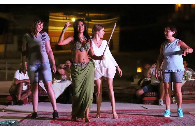 RAK Desert Safari and BBQ Dinner with RAK pick up - Live Entertainment at the Oasis Camp: Belly Dance and Fire Show