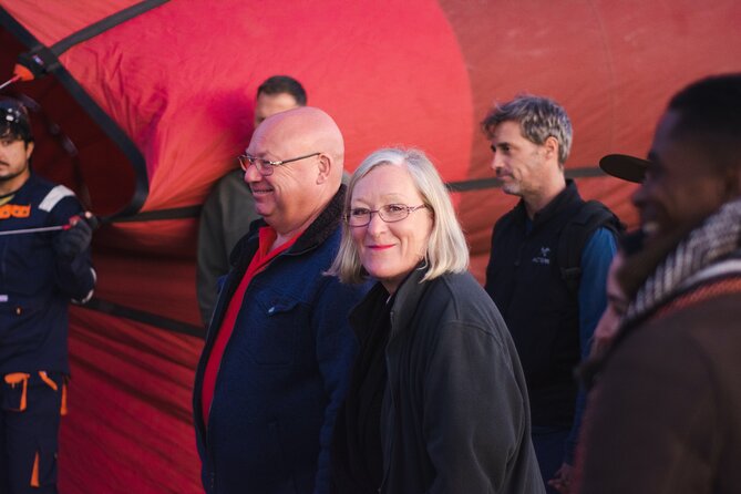 RAK Hot Air Balloon Flight - Landing, refreshments, and that pilot-signed certificate