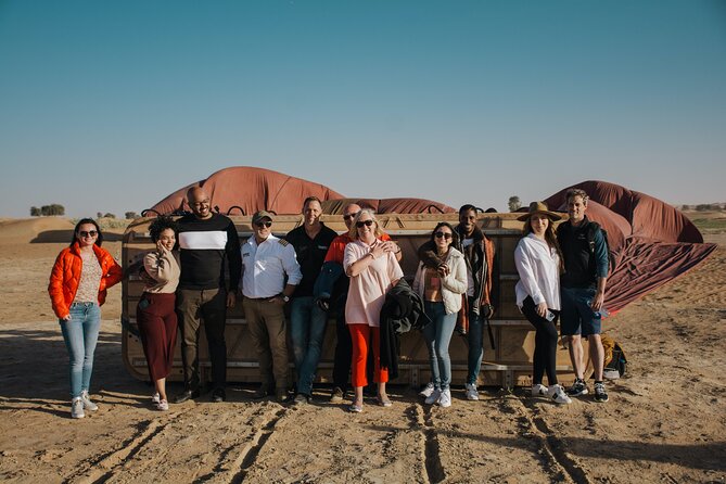 RAK Hot Air Balloon Flight - The transfer back in an air-conditioned all-terrain vehicle