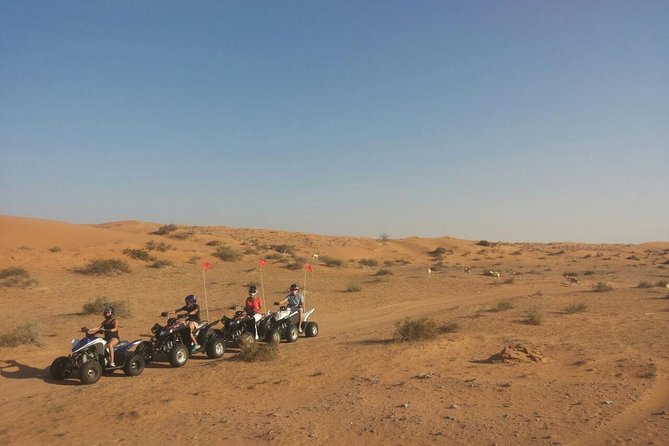 RAK Quad Bike Tour with Return Transfer - Small group experience, why the guide makes a big difference