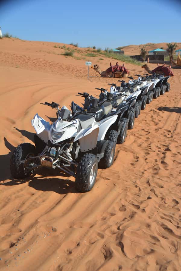 Ras Al Khaimah: Guided Quad Bike Tour - BBQ, snacks, regional food, and traditional dance