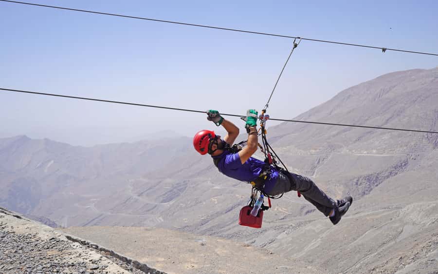 Ras al-Khaimah: Jais Sky Tour Zipline Adventure - Price and what is included in the $88
