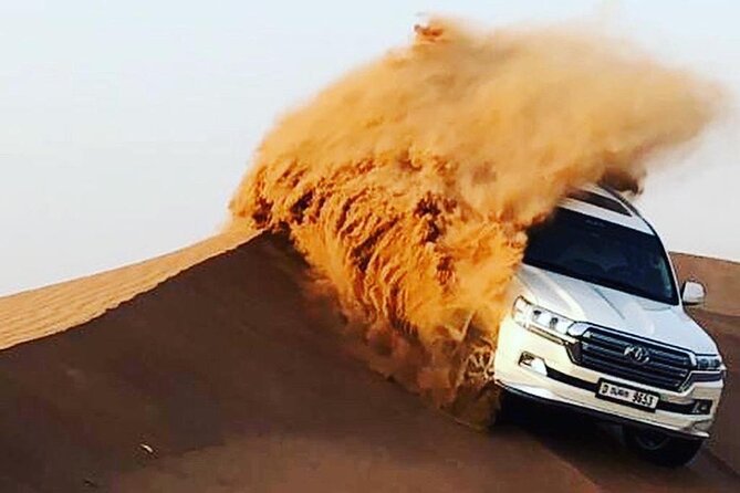 Red Dune Desert Safari with Dinner Quad Bike and Camel Ride - Camel ride (10 minutes) as the calm counterpoint
