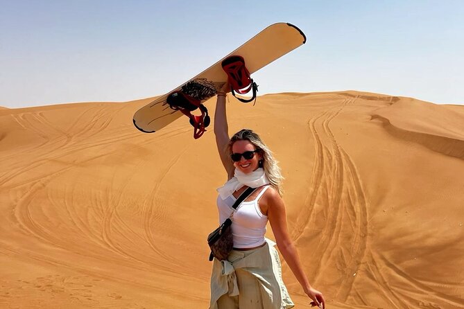 Red Dunes Desert Safari 4x4 Pickup & Drop, Camel Ride BBQ & Shows - The Bedouin camp setup: coffee, dates, henna, and costumes
