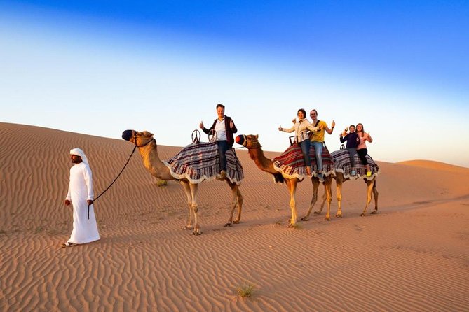 Red Dunes Desert Safari with 4x4 Pick up & Drop, Camel ride, BBQ and Live shows - Desert drive and dune bashing: the part you should dress for