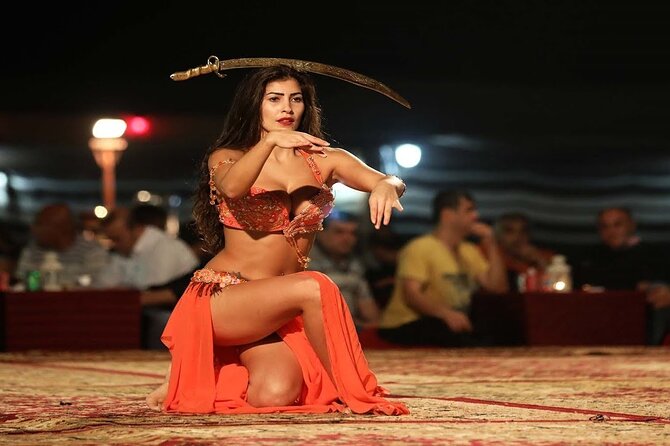 Red Dunes Lahbab Safari with BBQ Dinner and Quad Bike - Sunset Photos, After-Dark Drives, and Camp Arrival Vibe