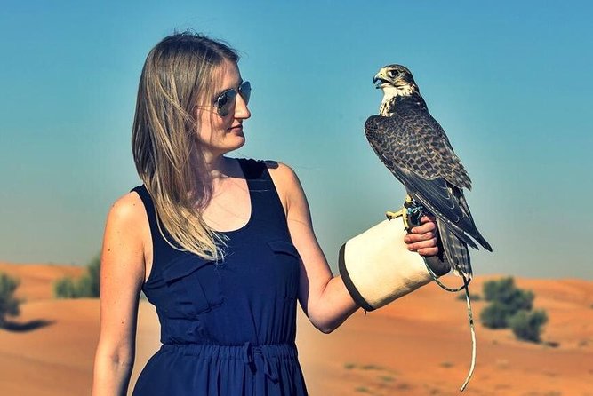 Red Dunes Safari with BBQ dinner, Falcon and Camel Ride - How big is the group, and how it affects your comfort