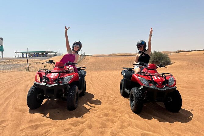 Red dunes Sunset Desert Safari With Quad Bike option & Camel Ride - A 4-hour Red Dunes sunset safari that fits real vacation schedules