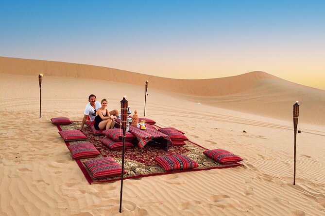 Romantic Private Dune Dinner Abu Dhabi - Camel farm first, romance later: how the evening starts