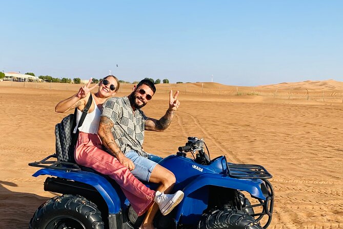 Self Drive Quad Bike in Open Desert With Sand Boarding and Camels - Morning Lahbab Runs Different Than Later in Dubai