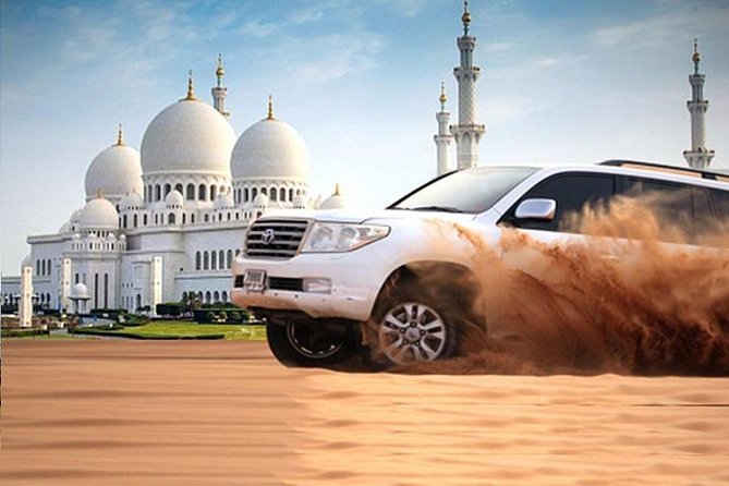 Sheikh Zayed Grand Mosque & Dubai Evening Desert Safari Combo - A Full Day Combo With Real Contrast: Mosque Morning, Desert Night