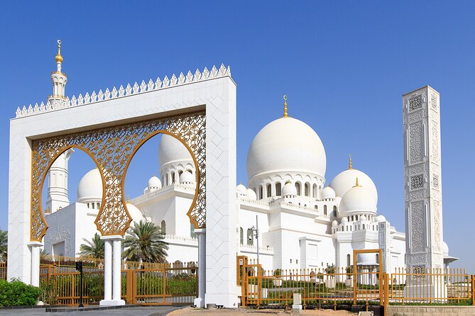 Sheikh Zayed Mosque Half Day Tour in Abu Dhabi - Pickup, timing, and what 3 to 5 hours should feel like