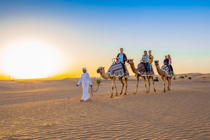 Standard Desert Safari 4X4 Pickup & Drop with Dinner & Live Shows - 4x4 Pickup Timing and WhatsApp Before You Go