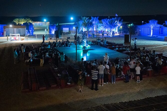 Standard Desert Safari, camel ride, BBQ Dinner, Belly Dance Show, Pick & Drop - BBQ dinner under the stars: what you get and what to expect from a buffet