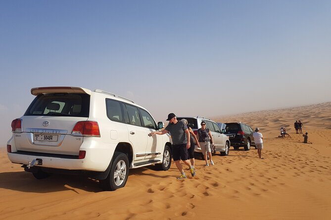 Sunrise Desert safari With Quad bike ride Sandboard & Camel ride - Camel ride for 15 minutes: a slower, traditional pause