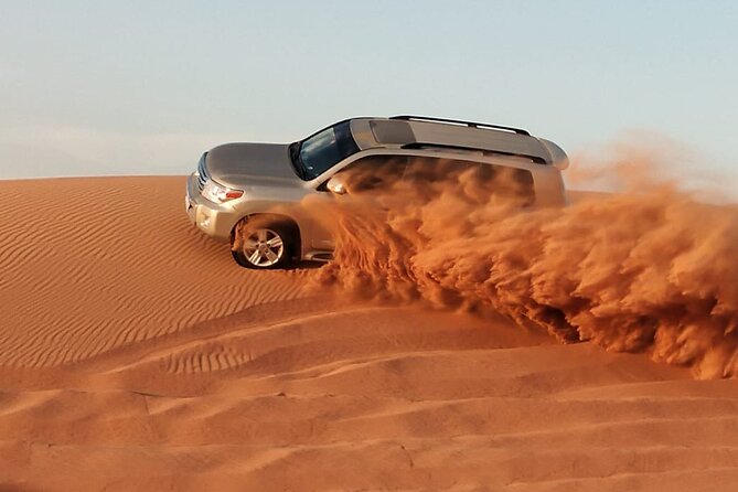 Sunset Desert Safari | Premium BBQ Dinner | Red Sand Dune - Dune bashing and the real sand ride time