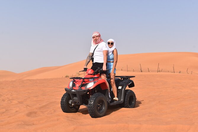 Sunset Desert Safari Quad bike Camel ride Sand Board & BBQ Dinner - Key Things I’d Prioritize on This Sunset Desert Safari
