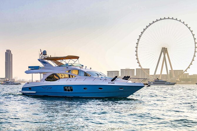 Sunset escape on Bluemoon 64ft from Dubai Marina to Atlantis - Booking Tips and the Main Things to Watch