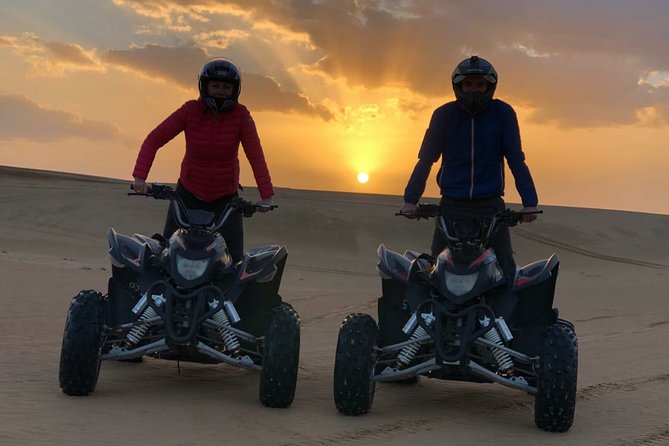 Sunset Quad Bike Tour Dubai (Deep desert ride , sunset in desert) - Private timing: why one hour can still feel like a lot