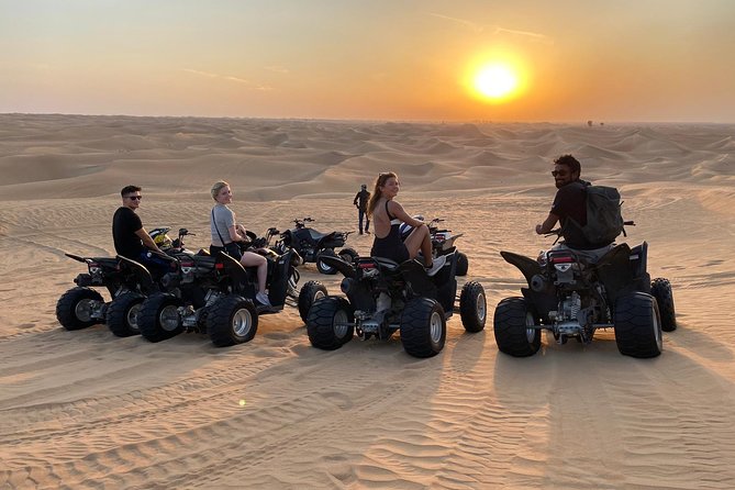 Sunset Quad Bike Tour Dubai (Deep desert ride , sunset in desert) - Who should book this quad bike sunset tour