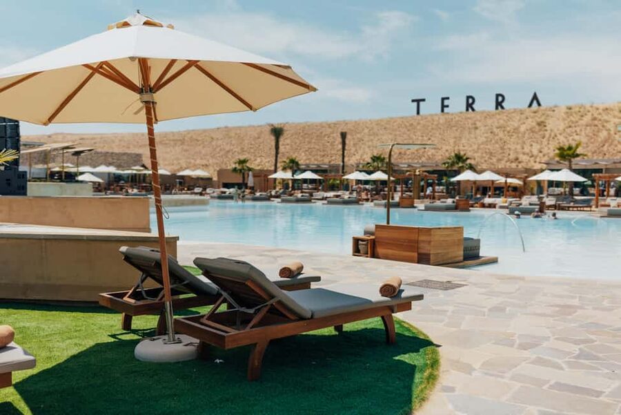 Terra Solis: Unwind and Re-Energize by the Pool - Terra Solis Pool Day in Dubai, what you really buy