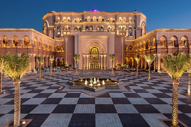 The Emirates Palace Private Afternoon Tea Experience Abu Dhabi - How to Get the Best Views and Photos from Afternoon to Late Light
