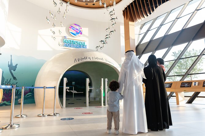 The National Aquarium Abu Dhabi Admission Tickets - Your self-guided itinerary through the 10 themed zones