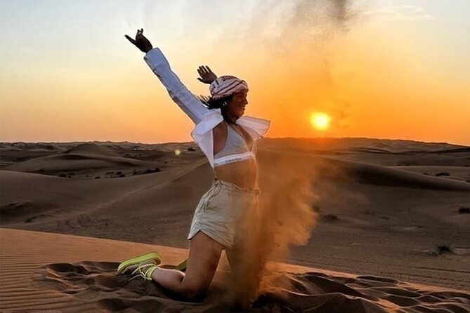 Thrilling dune bashing with VIP Desert camp delicious BBQ & shows - Quick hits before you go