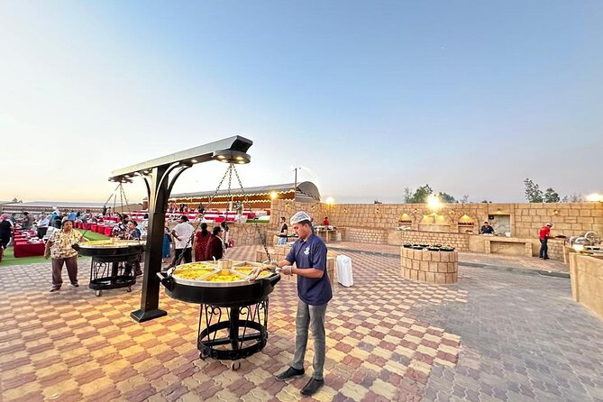 Thrilling dune bashing with VIP Desert camp delicious BBQ & shows - Arabic Costume Photography and Henna-Style Moments