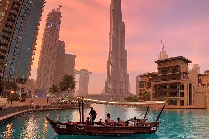 Traditional Abra Ride and Dubai Fountain Show at Burj Lake - Key Points You’ll Care About
