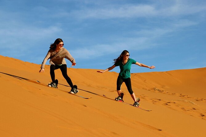 Ultimate Desert Experience Quad Bike, Sandboarding, Camel Ride - The half-day format that keeps the desert fun, not exhausting
