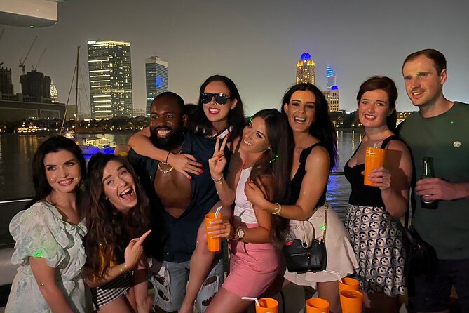 Ultimate Dubai Marina Yacht Party with BBQ, Drinks & DJ - The 4-hour rhythm: Dubai Marina cruise, then Dubai Eye night views